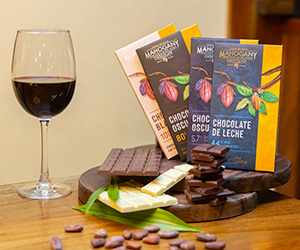 Mahogany chocolate （44％、57％、80％、White100％）
