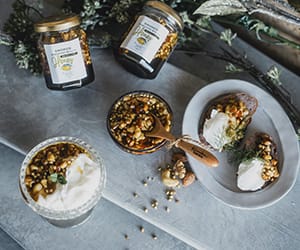 燻製蕎麦の実ナッツハニー