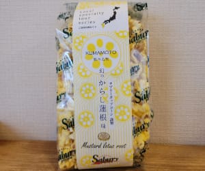からし蓮根味ポップコーン